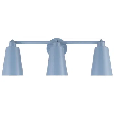 Kenroy Home Alvar 3-light Harbor Blue Vanity Light