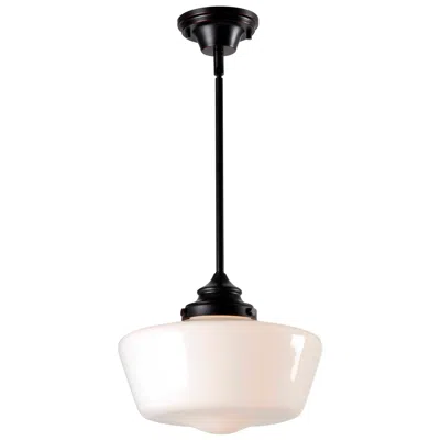 Kenroy Home Cambridge 12"w Oil-rubbed Bronze Mini Pendant In Neutral
