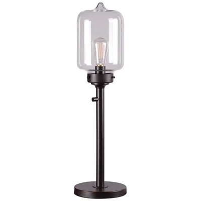 Kenroy Home Casey 28" High Oil-rubbed Bronze Uplight Table Lamp