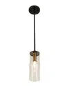 Kenroy Home Caulford 1-light Pendant In Black