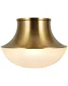 Kenroy Home Chelsea 1-light Flush Mount In Gold
