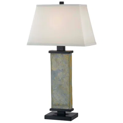 Kenroy Home Hanover Natural Slate Table Lamp In Multi