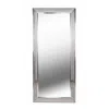 Kenroy Home Lyonesse 30" X 66" Rectangular Chrome Floor Mirror In Silver