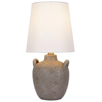 Kenroy Home Nora 16" High Greige Table Lamp In Brown