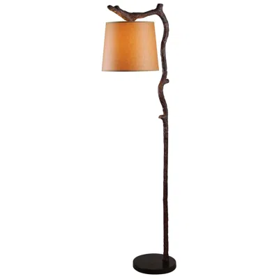 Kenroy Home Overhang 61" High Bronze Floor Lamp