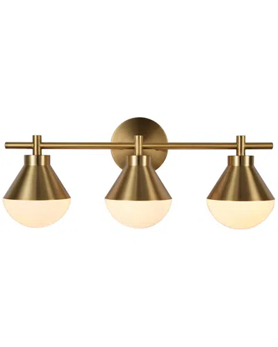 Kenroy Home Schoolhouse 3-light Vanity Light In Multi