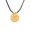 Kensho Heirlooms Women's Gold The Miracle Within Black Thread In Gold