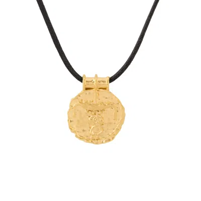Kensho Heirlooms Women's Gold The Miracle Within Black Thread