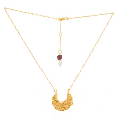 Kensho Heirlooms Women's The Dance Of The Volcano Gold Necklace