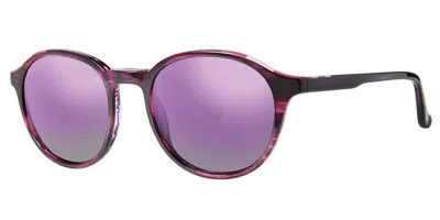 Kensie Accentuate Purple Occhiali Da Sole Tartarugatishell Per Uomo