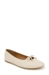 Kensie Alicia Ballet Flat In Taupe