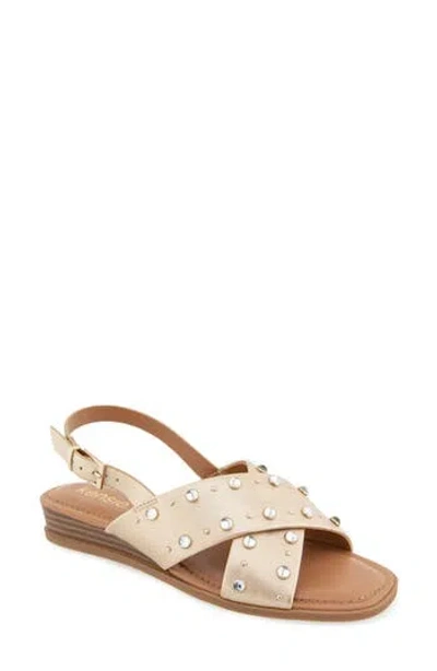 Kensie Alishia Slingback Sandal In Neutral