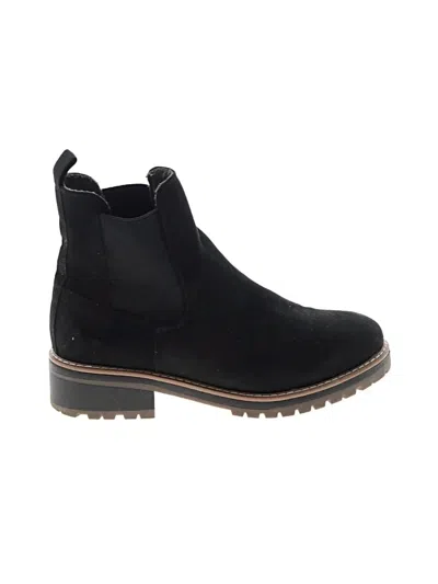 Pre-owned Kensie Ankle Boots In Black