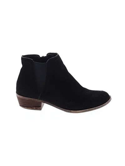 Pre-owned Kensie Ankle Boots In Black