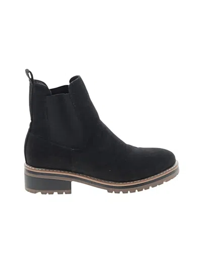 Pre-owned Kensie Ankle Boots In Black