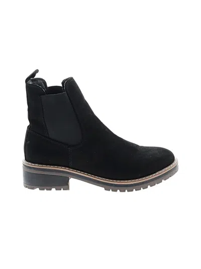 Pre-owned Kensie Ankle Boots In Black