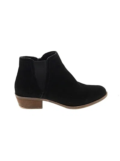 Pre-owned Kensie Ankle Boots In Black
