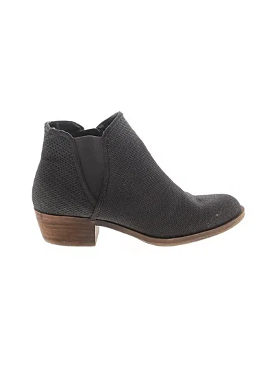 Pre-owned Kensie Ankle Boots In Gray