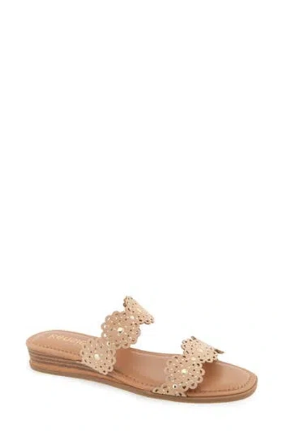 Kensie Autumn Slide Sandal In Neutral