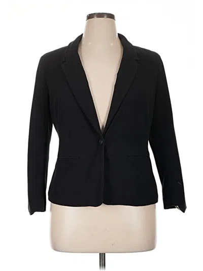 Pre-owned Kensie Blazer Jacket In Black
