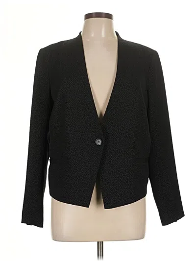 Pre-owned Kensie Blazer Jacket In Black