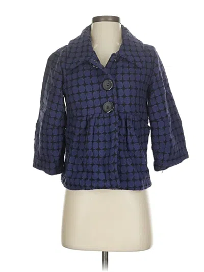 Pre-owned Kensie Blazer Jacket In Blue