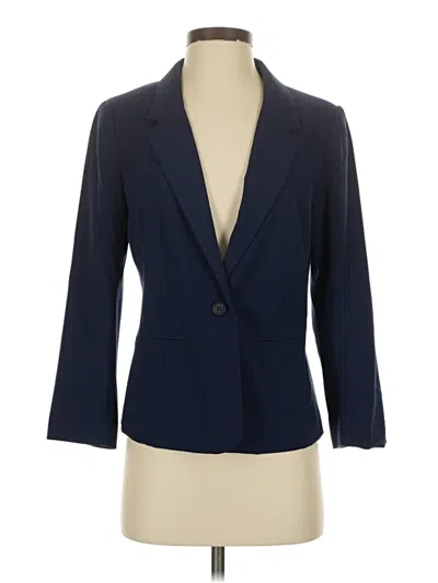 Pre-owned Kensie Blazer Jacket In Blue