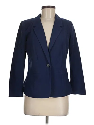Pre-owned Kensie Blazer Jacket In Blue