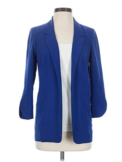 Pre-owned Kensie Blazer Jacket In Blue