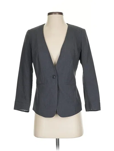 Pre-owned Kensie Blazer Jacket In Gray