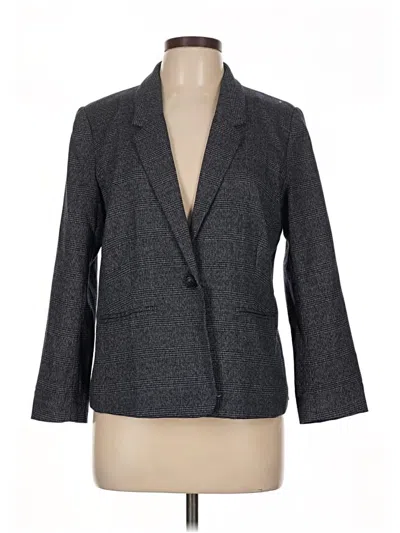 Pre-owned Kensie Blazer Jacket In Gray