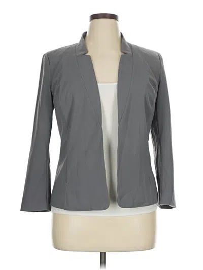 Pre-owned Kensie Blazer Jacket In Gray