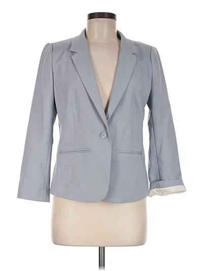 Pre-owned Kensie Blazer Jacket In Gray