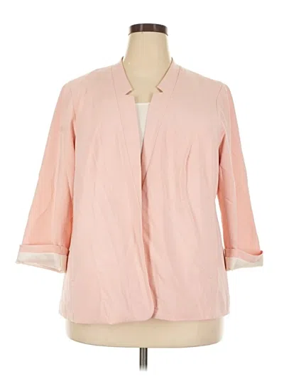 Pre-owned Kensie Blazer Jacket In Pink
