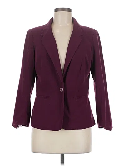 Pre-owned Kensie Blazer Jacket In Purple