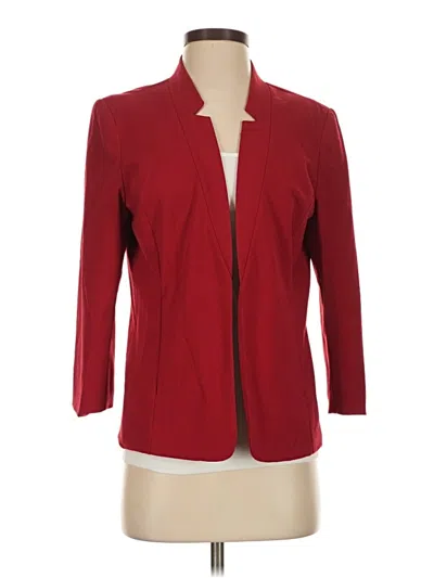 Pre-owned Kensie Blazer Jacket In Red