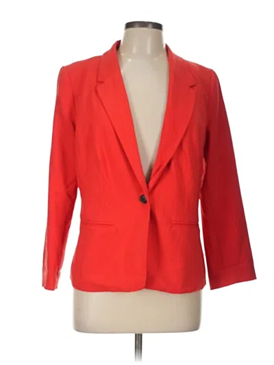 Pre-owned Kensie Blazer Jacket In Red