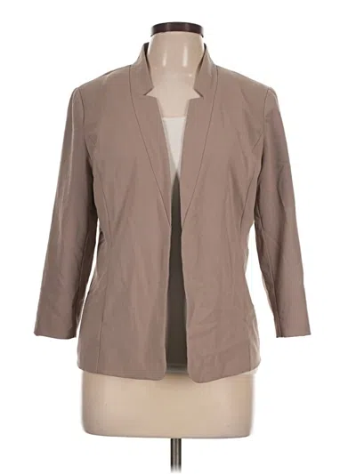 Pre-owned Kensie Blazer Jacket In Tan