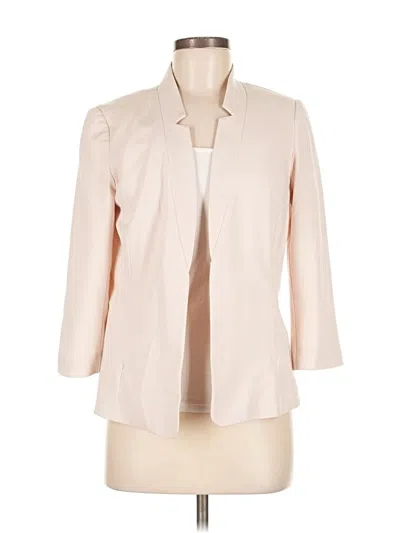 Pre-owned Kensie Blazer Jacket In White
