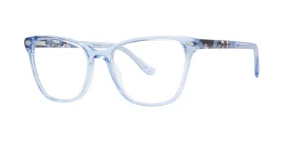 Kensie Blossom Blu Reflection Occhiali Da Vista Blu Per Donna (solo Montatura) In Blue