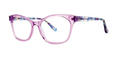 Kensie Calliope Women's Glasses, Purple, Size 53