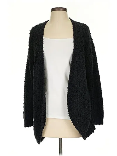 Pre-owned Kensie Cardigan Sweater In Black