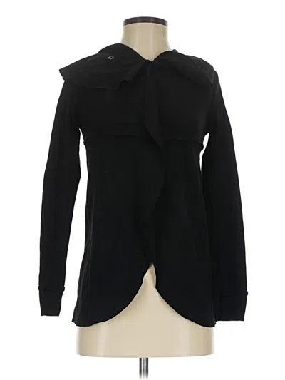 Pre-owned Kensie Cardigan Sweater In Black