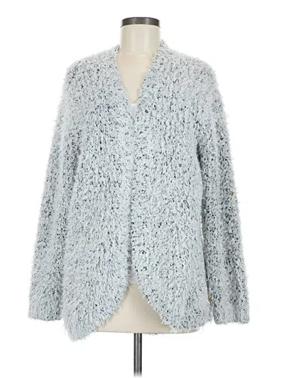 Pre-owned Kensie Cardigan Sweater In Blue