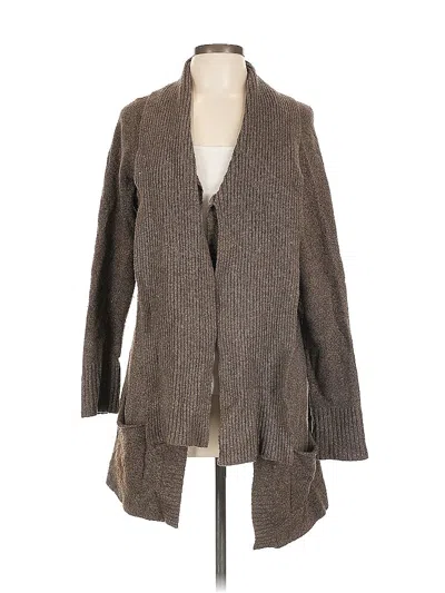 Pre-owned Kensie Cardigan Sweater In Brown