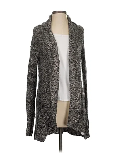 Pre-owned Kensie Cardigan Sweater In Gray