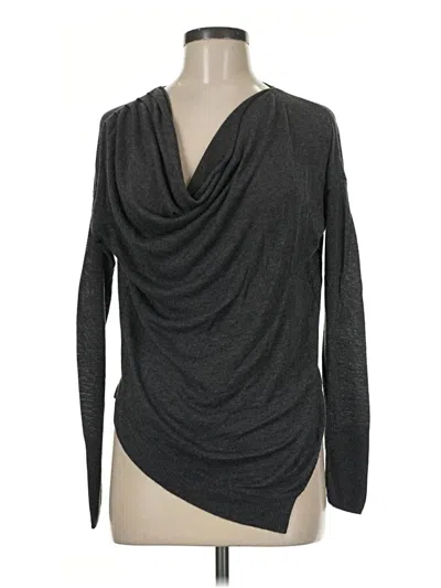 Pre-owned Kensie Cardigan Sweater In Gray