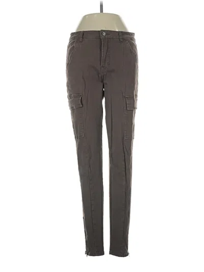 Pre-owned Kensie Cargo Pants In Gray