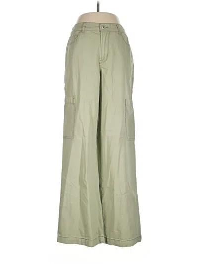 Pre-owned Kensie Cargo Pants In Green