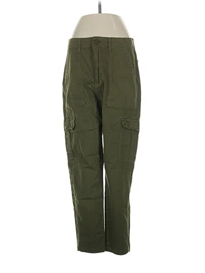 Pre-owned Kensie Cargo Pants In Green